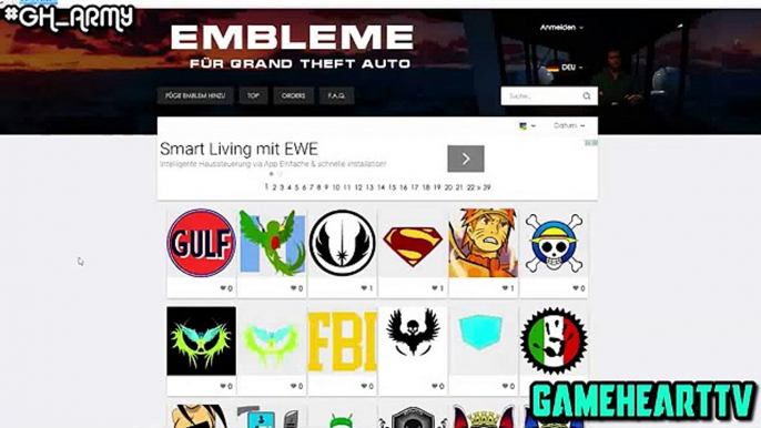 GTA 5 ONLINE - EIGENE CREW EMBLEM EINSTELLEN - AFTER PATCH 1.31