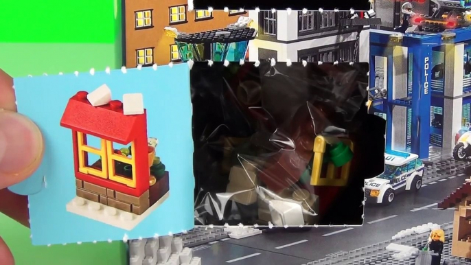 Christmas 2014 Toy Advent Calendar Opening Day 7 With LEGO Star Wars, City, SpongeBob & Barbie