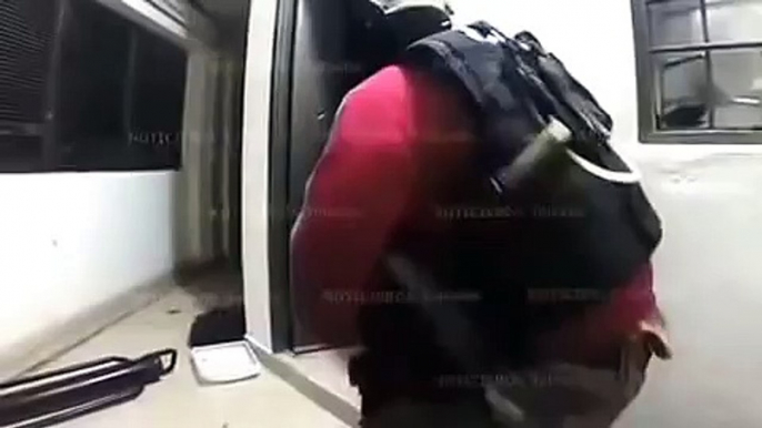 Dramatic Footage Of Mexican Marines Shootout With El Chapos Henchman That Led To His Reca