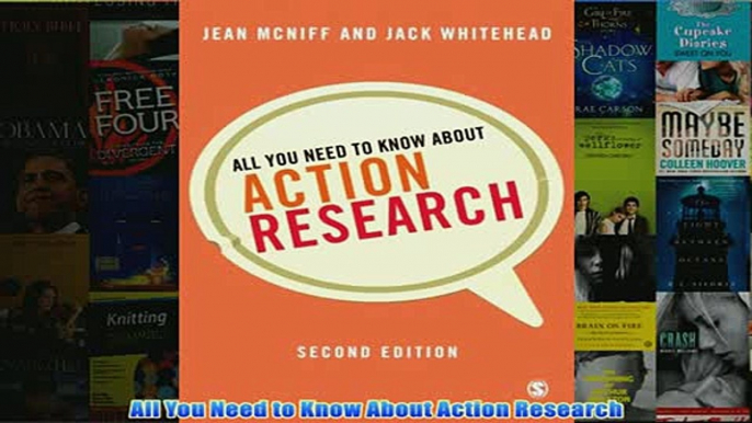 FREE PDF   All You Need to Know About Action Research FULL DOWNLOAD