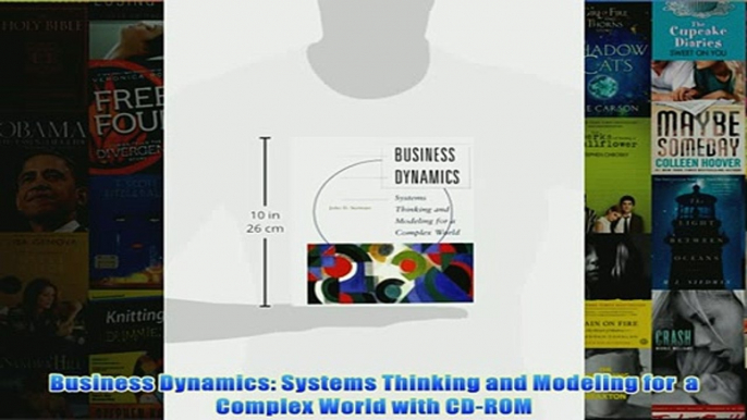 FREE PDF   Business Dynamics Systems Thinking and Modeling for  a Complex World with CDROM FULL DOWNLOAD