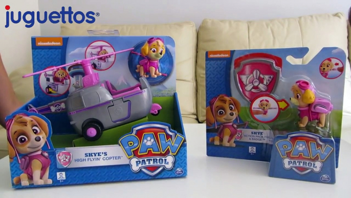 Patrulla Canina en español Helicóptero Skye Patrulla de cachorros Paw Patrol Mundo Juguetes