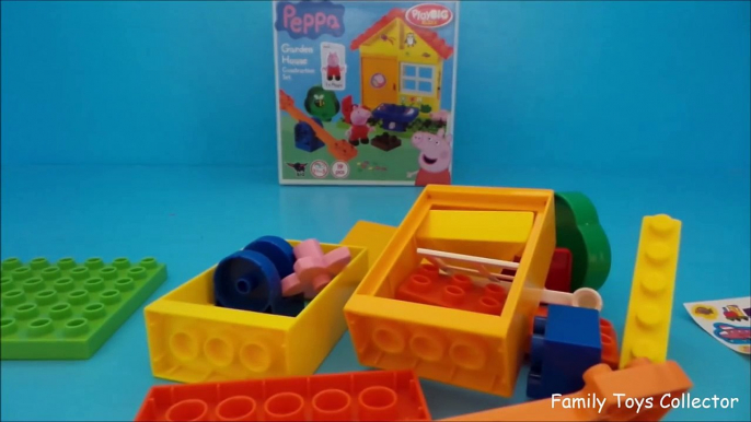 Peppa Big Blocks LEGO Duplo blokken huis bouwen ~ Building Peppa Pig Blocks house