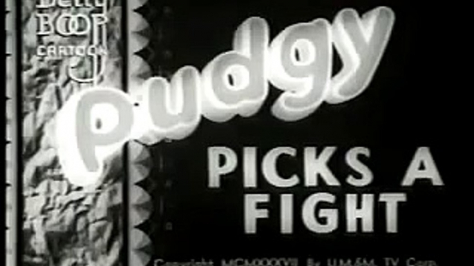 Betty Boop: Pudgy Picks a Fight! (1937) - Classic Cartoon