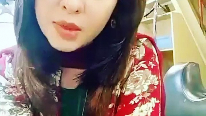 Rabia anum doing dubsmash of cute baby