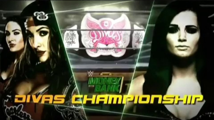 Womens Wrestling Weekly #25 Money in the Bank 2015 - Nikki Bella vs Summer Rae - Velvet Sky vs Angelina Love