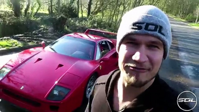 CRAZY FERRARI F40 MCDONALD'S ROULETTE!!!