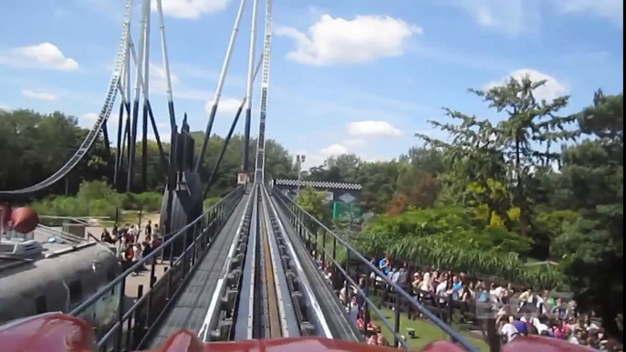 Stealth Front Seat on-ride HD POV Thorpe Park