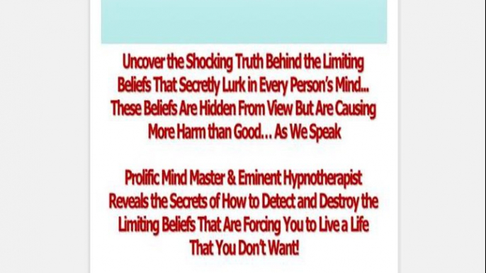 End Limiting Beliefs - 8 Days to End Limiting Beliefs ...