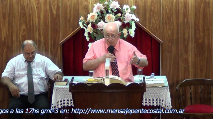 Iglesia Evangélica Pentecostal. Jesus tiene el poder para sacar toda carga. 07-02-2016