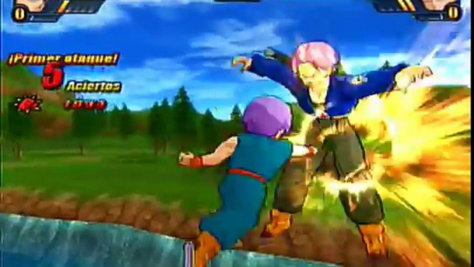 Dragon Ball Z Budokai Tenkaichi 3 Version Latino *Trunks Pequeño vs Trunks Espada* (100% Español)