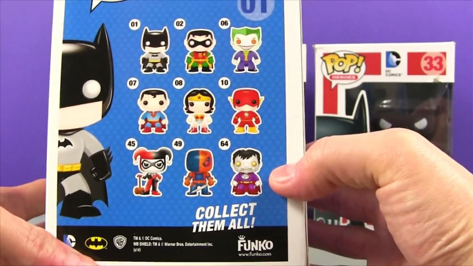 3 Funko Pop Heroes Batman Figures: Super Heroes Batman, Arkham Asylum Batman, and Batman Beyond!