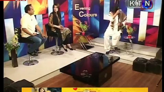 Evening Colours KTN TV Show BAJJU 01 MARCH 2016  ALI GUL MALLAH & SOHRAB SOOMRO SINDHI COMEDY FUNNY