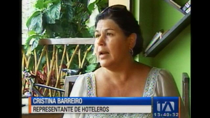 Hoteleros de Montañita están preocupados por alejamiento de turistas