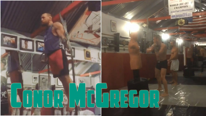 Conor McGregor Training With Ido Portal For UFC 196 | Workout Motivation