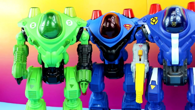 Imaginext Police Robot Fights Crime for Gotham City Gordon also Green Lantern Superman Robots