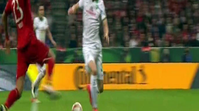 Thomas Muller Second Goal Bayern Munich 2 - 0 Werder Bremen 2016