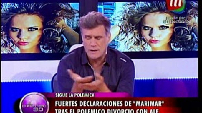 Fuertes declaraciones de María del Mar sobre Matías Alé