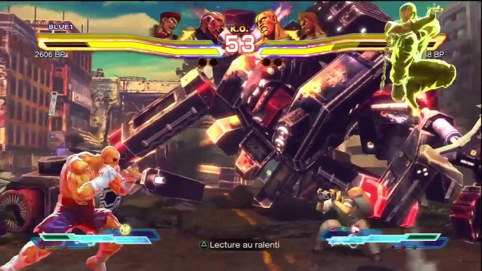 Street Fighter x Tekken ~ Raven/Rolento {Prophecie} vs Sagat/Paul {Source34}