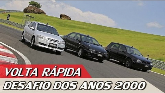 FIAT MAREA TURBO X VW GOLF GTI X GM ASTRA GSI - VOLTA RÁPIDA COM RUBENS BARRICHELLO #60 | ACELERADOS