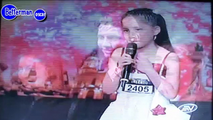 Ecuador Tiene Talento Season 1 Camila Vosmediano (Programa 3 Audiciones)