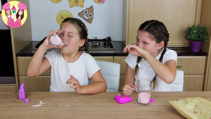 GUM POWDER? Weird food taste test by Charlis crafty kitchen Taste test tuesday