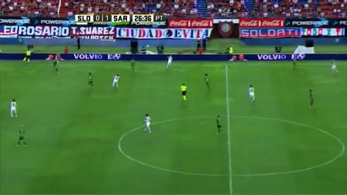 Tuvo sus chances. San Lorenzo 0 - Sarmiento 1. Fecha 2. Primera División 2016