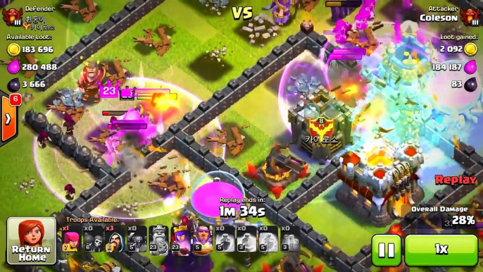 Clash of Clans - NEW PEKKA GOLEMS TROOP! EPIC NEW GAMEPLAY! + Town Hall 11 LOOT WORLD RECORD