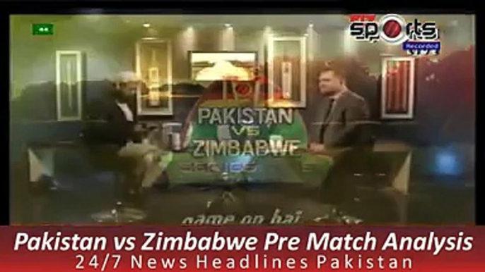 Zimbabwe vs Pakistan 2nd ODI at Harare Highlights of Pre Match Analysis October 3, 2015