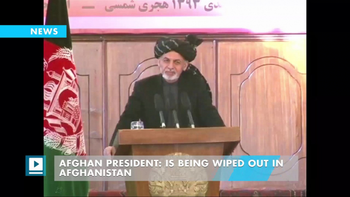 Afghan President: IS Being Wiped out in Afghanistan