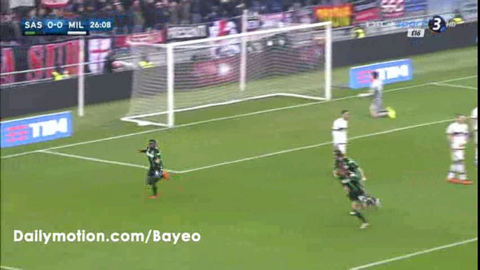 All Goals HD - Sassuolo 2-0 AC Milan - 06-03-2016