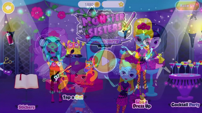 Monster Sisters Fashion Party - Crazy Makeup, Dress Up & Hair Salon