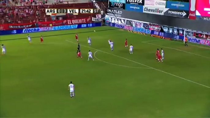 ¡No quiere entrar! Argentinos 0 - Vélez 3. Fecha 3. Primera División 2015.