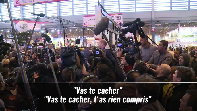 Salon de l'agriculture : "Valls, va te cacher"