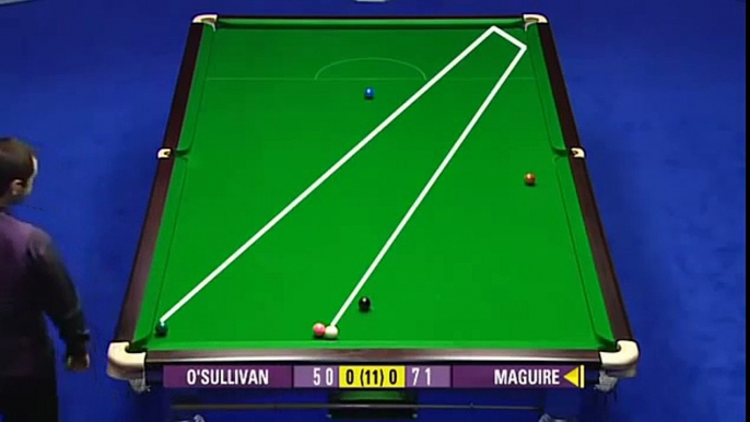 ---Unbelievable Snooker Escape by Stephen Maguire against Ronnie O'sullivan (Full Shots) - YouTube