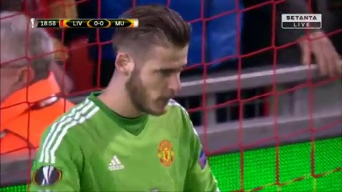 David de Gea Huge Mistake | Liverpool - Manchester United 10.03.2016 HD