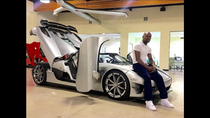 Floyd Mayweather buys $4 8 MILLION dollar Koenigsegg CCXR Trevita hypercar #trevita #koennigsegg