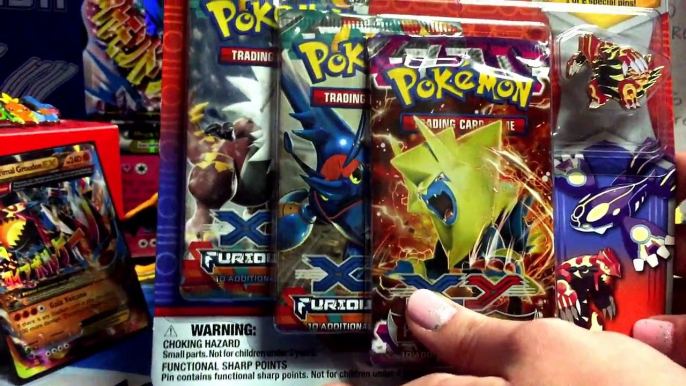 Opening Pokemon XY Primal Groudon Blister Pack!!! Ultra Rare Pull!!!