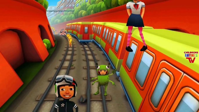 Finger Family Nursery Rhymes Spiderman Subway Surfers Cheats | Hulk Cartoons Finger Ramily Rhymes