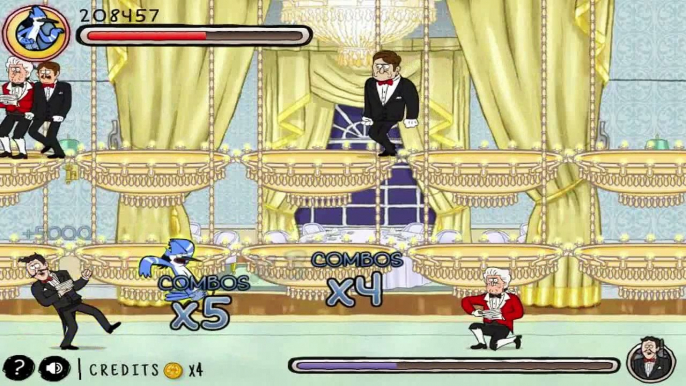 Regular Show - Fist Punch [ Full Gameplay ] - Regular Show Games