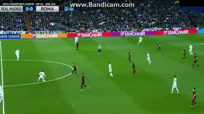 Cristiano Ronaldo ASKS FOR PENALTY Real Madrid 0-0 AS Roma 08-03-2016