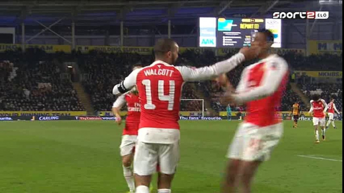 Theo Walcott Goal HD - Hull City 0-4 Arsenal - 08-03-2016 FA Cup