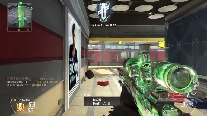 Black Ops 2 TRICKSHOT + KILLCAM Sniper Montage/Gameplay [Community]