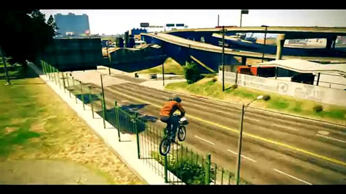 GTA 5 - BMX FREESTYLE (EPIC STUNTS)