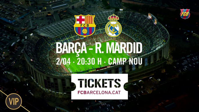 Barça – R.Madrid: viu lexperiència més exclusiva. Entrades disponibles