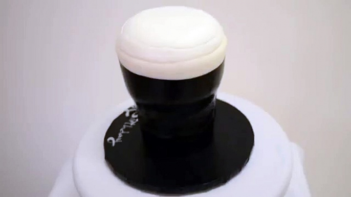 Guinness Dark Beer for special Groom cake for bachelor party in Las Vegas