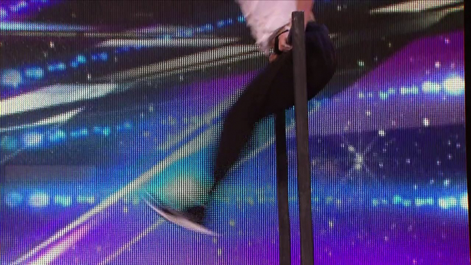 Stavros runs free with daredevil Matt McCreary | Britain's Got Talent 2015