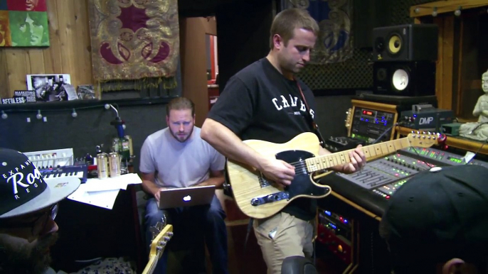 Fortunate Youth recording "Vibes" at 17th Street Recording Studios