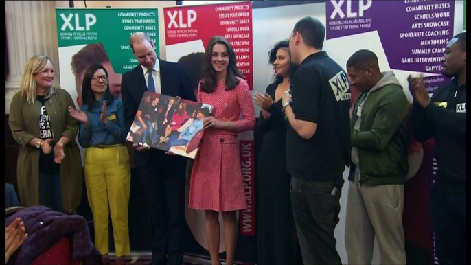 Duke and Duchess of Cambridge visit XLP