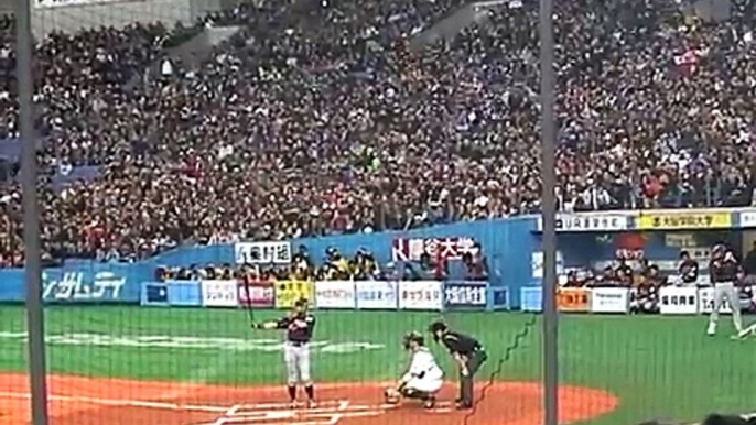 09 侍JAPAN イチロー すごいフラッシュの数！WBC 強化試合 ICHIRO SUZUKI